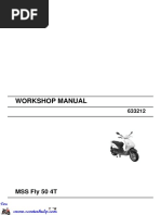 Piaggio Fly-50 4T Servicemanual Opti SH