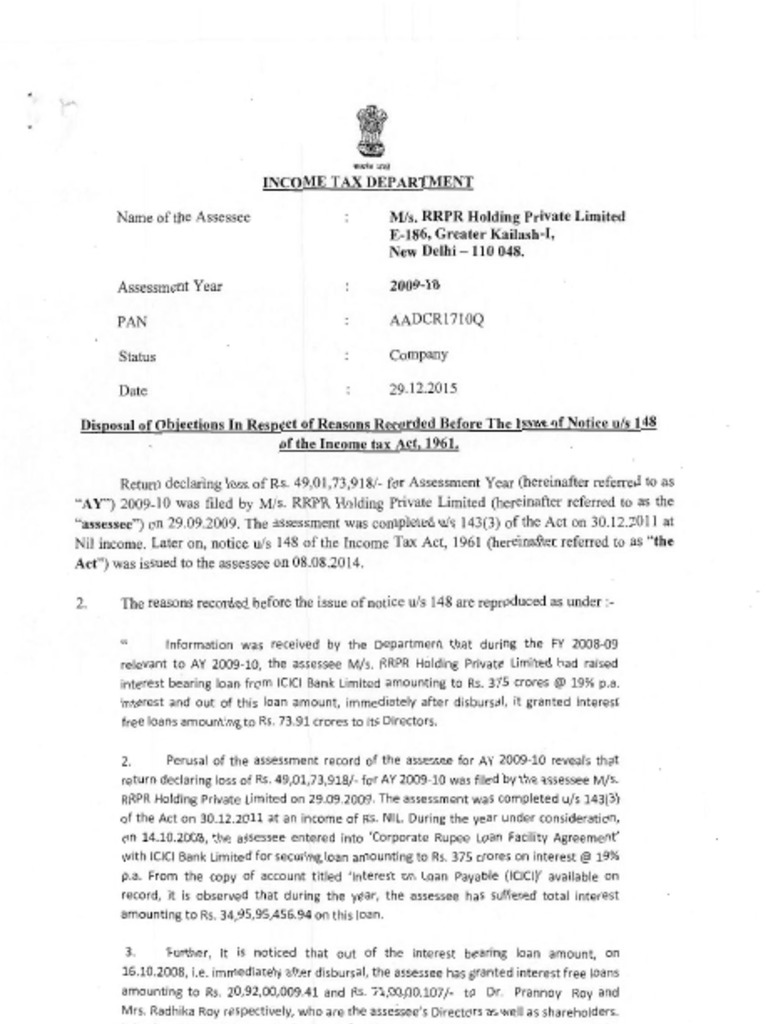 RR-PR Tax Documents | PDF