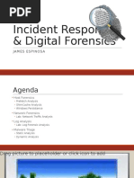 Incident Response and Digital Forensics