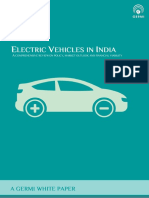 Electric Vehicles in India A Comprehensi