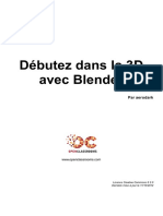 BLENDER Debutez Dans La 3d PDF