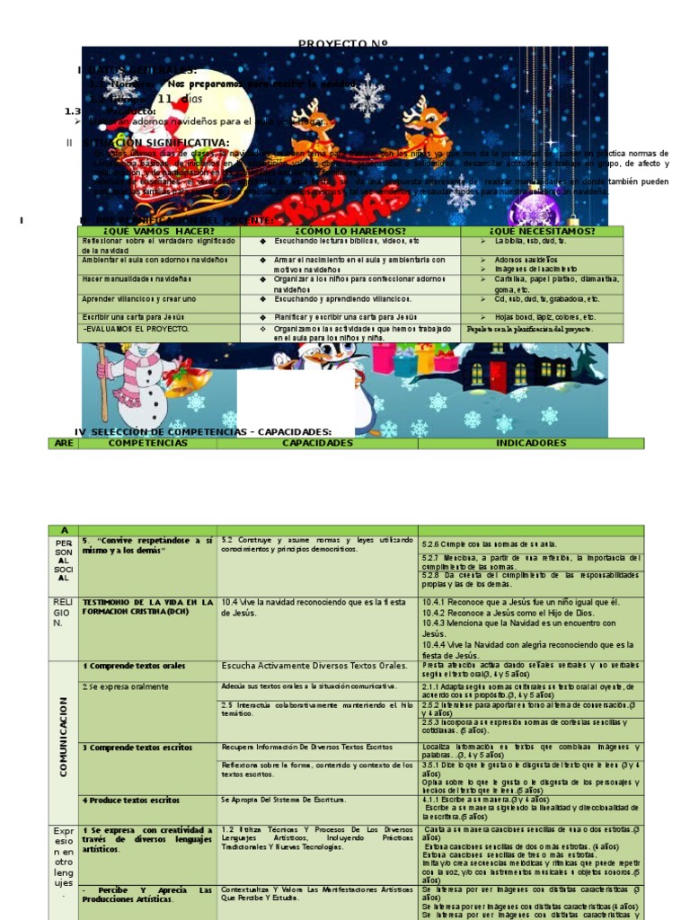 Proyecto Navidad Navidad Imagen Free 30day Trial Scribd