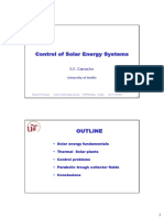 Solar Power Plant Using Parabolic Trough Model Predictive Control Controlling Outlet Temperature