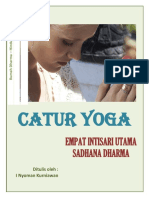 Catur Yoga Empat Intisari Utama Sadhana Dharma