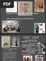 Fashion Through The Decades Powerpoint