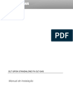 Manual de Instalação Referente à OLT GPON FK-OLT-G4S
