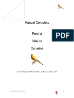 Manual Completo Para La Cría de Canarios