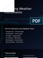 exploring weather instruments