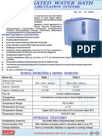 Refrigerated Water Bath - Manufacturer - Supplier - Tanco Lab Products