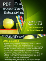 Download PPT Agama Hindu by Nurul Hasanah SN334354557 doc pdf
