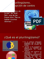 PLURILINGUISMO