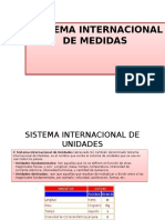Sistema Internacional de Medidas