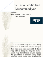 Cita - Cita Pendidikan Muhammadiyah