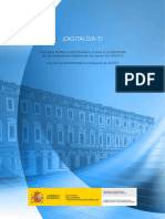 ¡DIGITALÍZA-T! Guía para facilitar a las Entidades Locales el cumplimiento de las obligaciones digitales de las Leyes 39 y 40/2015 Uso de las herramientas tecnológicas de la DTIC