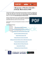 Sinusoidal Response of Series Circuits - GATE Study Material in PDF