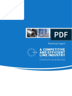 A Competitive and Efficient Lime Industry - Technical Report by Ecofys