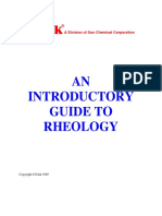 An Introductory Guide To Rheology