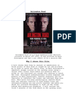 Textual Analysis Arlington Road