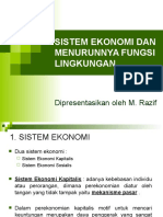 Topik 3 Sistem Ekonomi Dan Menurunnya Fungsi Lingkungan