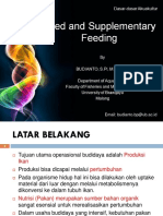 Feed and Supplementary Feeding