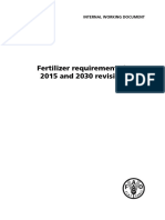 Fertilizer Requirements in 2015 and 2030 Revisited