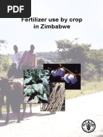 Fertilizer Use by Crop in Zimbabwe