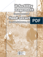 Soil Fertility Management in Support of Food Security in Sub-Sahara Africa