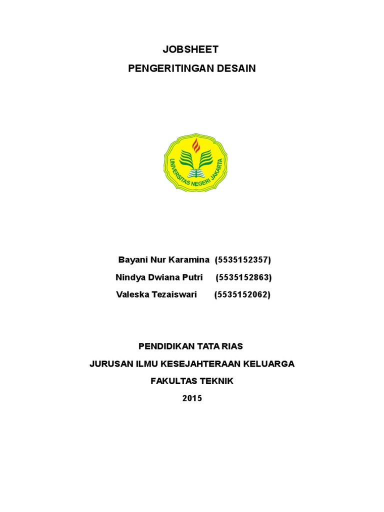 JOBSHEET pengeritingan desain