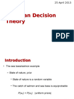 Bayesian Decision Theory