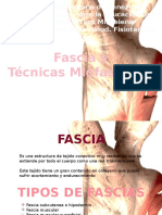 Diapositivas de Fascia y Tecnicas Miofaciales.