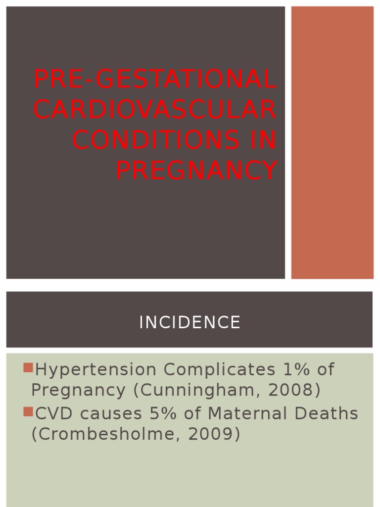 Cardiovascular Conditions in Pregnancy | PDF | Diabetes Mellitus ...