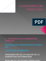 administracio financiera