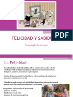 Vejez, Felicidad y Sabiduría