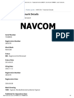 NAVCOM Trademark of Steven Sims, Inc