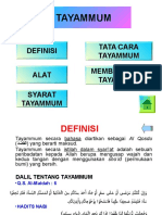 Tayammum