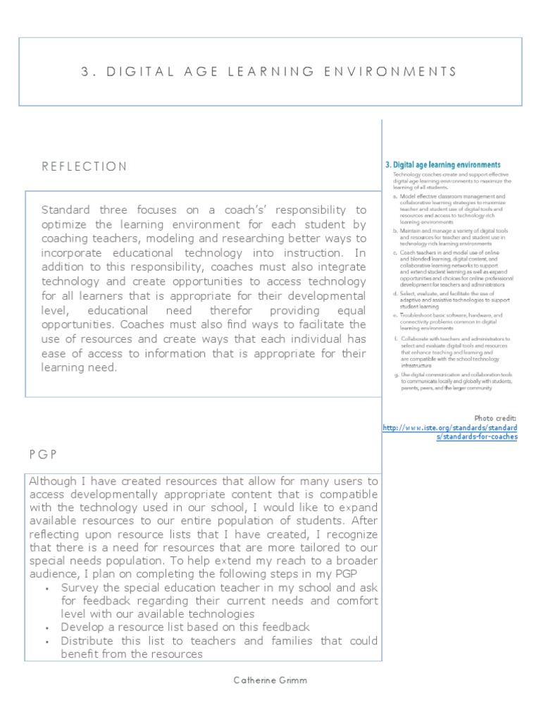 Standard 3 | PDF | Career & Growth | Social Science