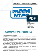 National Thermal Power Corporation (NTPC) : Submitted by