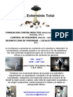 Afiche - Exterminio Total