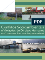 Relatório de Conflitos Socioambientais e Violações de Direitos Humanos em Comunidades Tradicionais Pesqueiras No Brasil