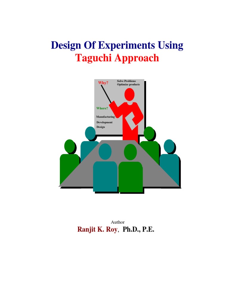 Design of Experiments Using Taguchi Approach PDF | PDF | Analysis Of  Variance | Design Of Experiments