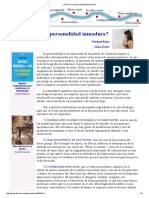 ¿Cómo Es Una Personalidad Inmadura - PDF