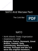 NATO and Warsaw Pact: The Cold War