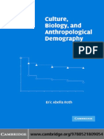 Culture, Biology, and Anthropological Demography (2004)