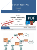 10 - Filtrage IP - ACL - ESTA PDF