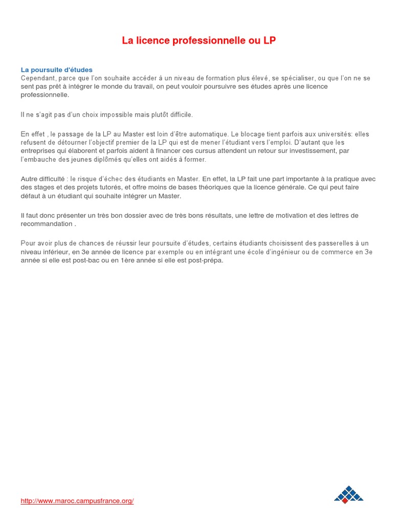 exemples de lettres de motivation campus france