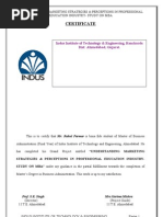 Download Rahuls Final Project on Education Industry by Parmar Rahul SN33441131 doc pdf