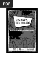 Coleção Cadernos EJA Escravo Nem Pensar