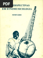 Novas Perspectivas Em Etnomusicologia - Maio de 1983