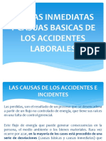 Causas Inmediatas y Casuas Basicas de Los Accidentes