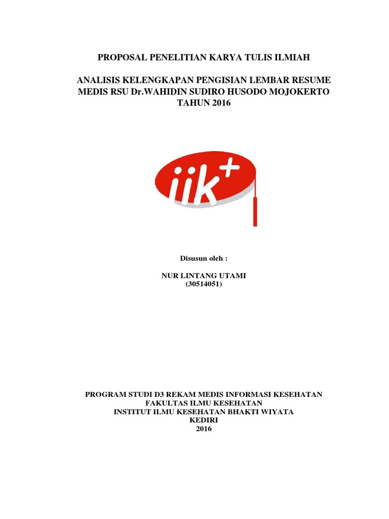Proposal Penelitian Mik